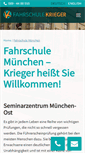 Mobile Screenshot of fahrschule-krieger.de